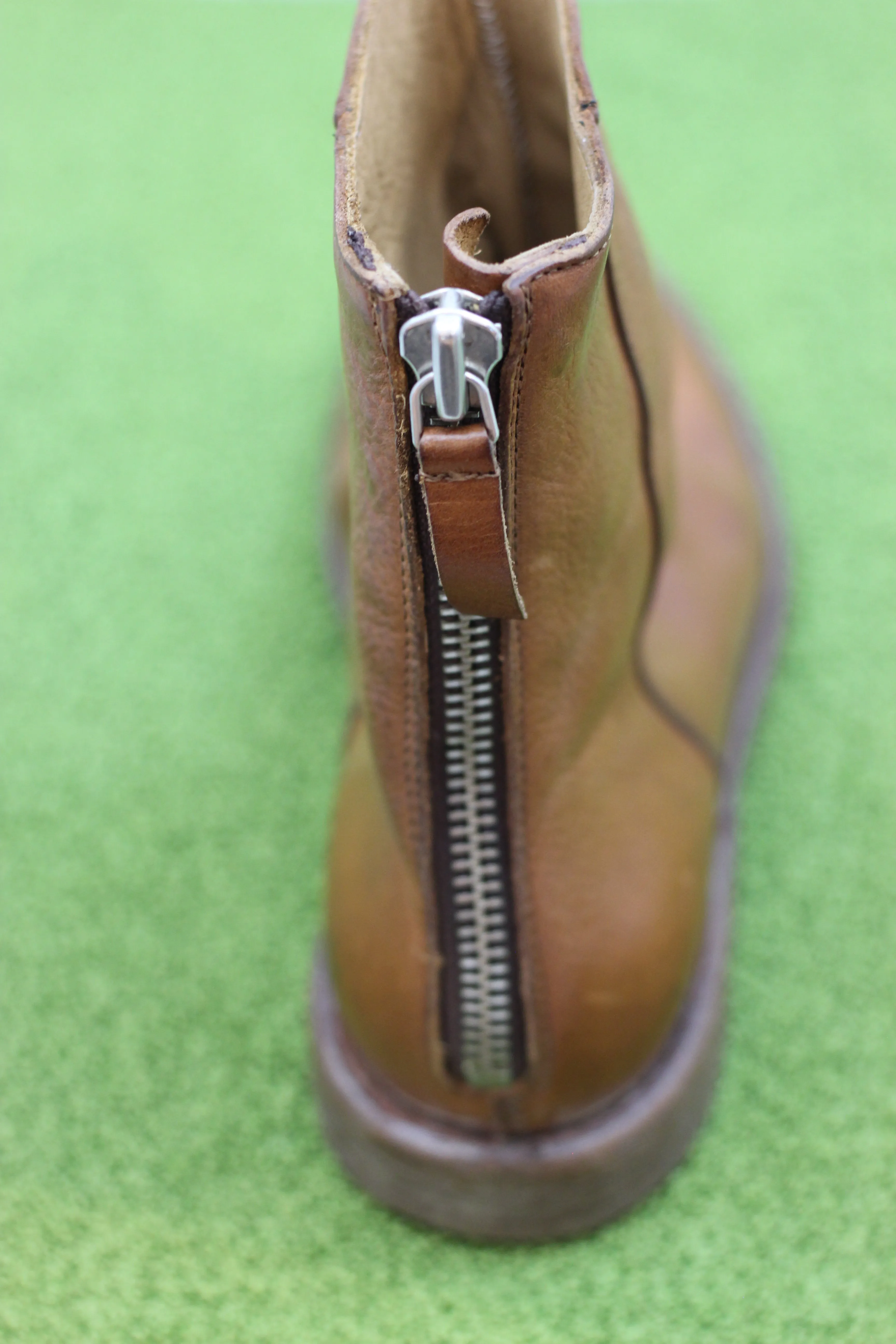 Women's 30401C Zip Boot - Rust Calf