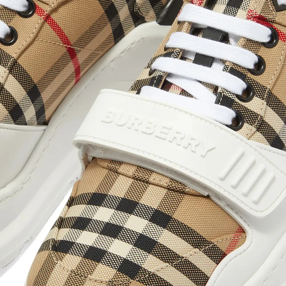 Womens Burberry Archive Beige Sneakers