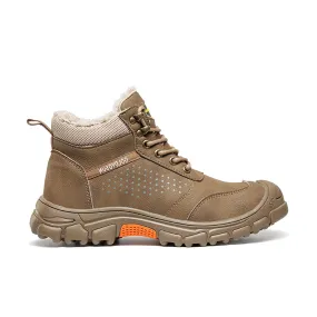 Women's Steel Toe Winter Boots - Slip Resistant | B255