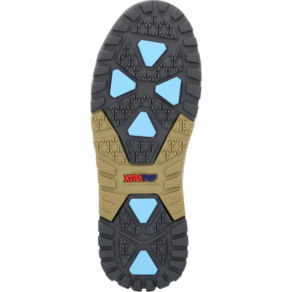 Xtratuf Men's S 6 Adb Ice Rubber Ankle Deck Boot Ice Grey M